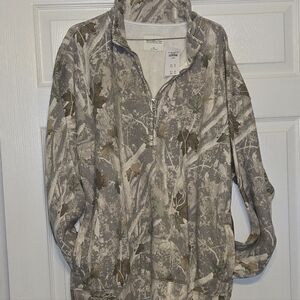 Abercrombie & Fitch Camouflage Zip-Up Jacket